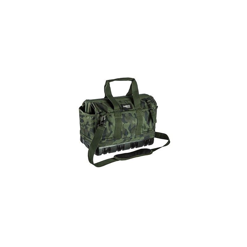 Outdoor torba na, moro z poliester, 84-322, wodoodporne dno, regulowane ramiączka, Neo Tools