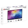 Verbatim monitor przenośny dotykowy, PMT-15, 15.6", Full HD (1920x1080), 60Hz, czarny