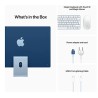 Apple iMac, all in one, 24", Retina 4.5K 4480x2520, niebieski, 512GB