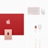 Apple iMac, počítač all in one, 24", Retina 4.5K 4480x2520, różowy, 256GB