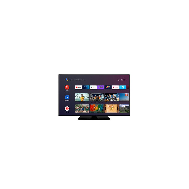 Telewizor Orava, LT-ANDR43 4K1, 43", 4K UHD 3840 x 2160, 50/60 Hz, czarna, Android TV