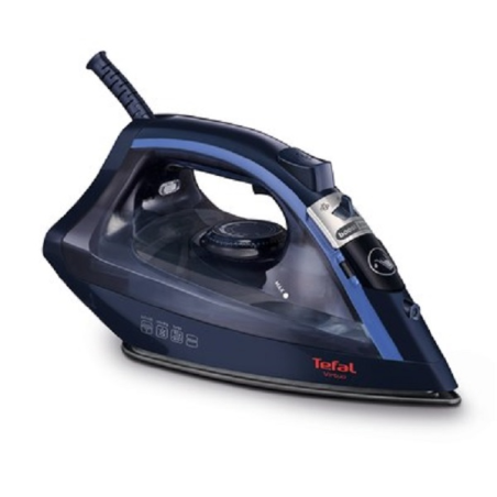 Żelazko parowe TEFAL FV 1713 (2000W /Granatowy)