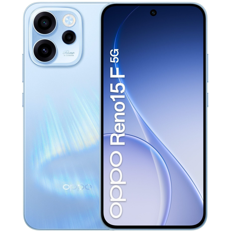 Smartphone OPPO Reno15 F 8/256 GB 5G Niebieski 256 GB Niebieski 110010236270