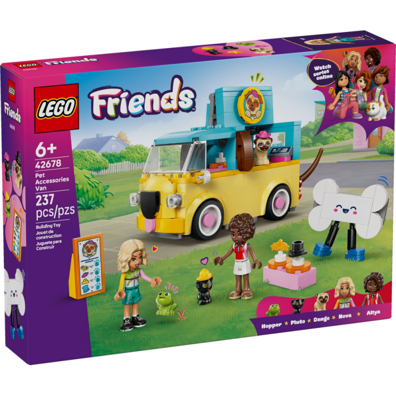 LEGO Friends Furgonetka z akcesoriami dla zwierząt 42678