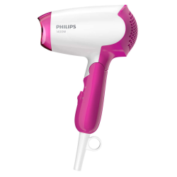 Suszarka do włosów PHILIPS BHD003/00 (1400W /Biało-różowy )