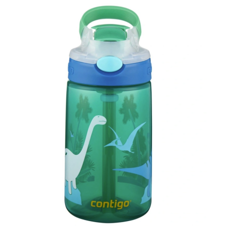 Butelka dziecięca Bidon Contigo Gizmo Flip Green Jungle 420 ml