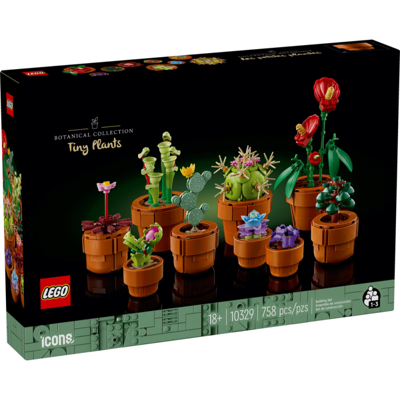 LEGO 10329 Icons - Małe roślinki
