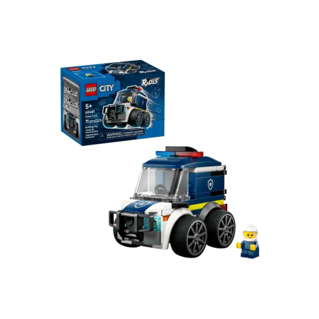 LEGO CITY BRICK RIDES Pojazdy Ciężarówka policyjna 60481
