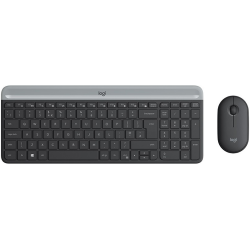 LOGITECH 920-009204 Logitech klawiatura bezprzewodowa + mysz MK470, Graphite, US