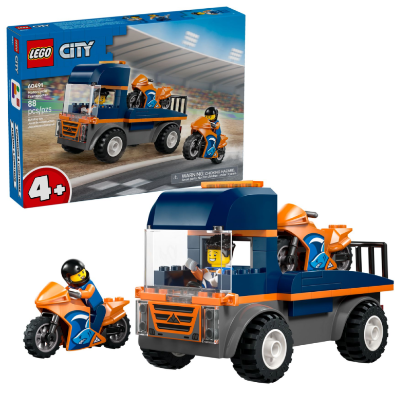 LEGO CITY GREAT VEHICLES Laweta dla motocykli 60491