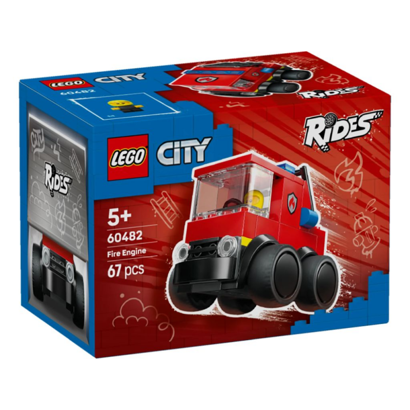 LEGO CITY BRICK RIDES Pojazdy Wóz strażacki 60482