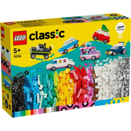 LEGO 11036 CLASSIC - Kreatywne pojazdy