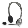 Słuchawki z mikrofonem LOGITECH H110 Stereo Headset Czarny