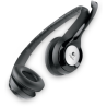 Słuchawki z mikrofonem Logitech H390 Czarny 981-000406