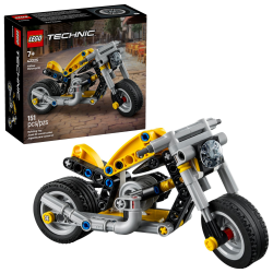 LEGO Technic Żółty motocykl 42225