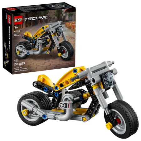 LEGO Technic Żółty motocykl 42225