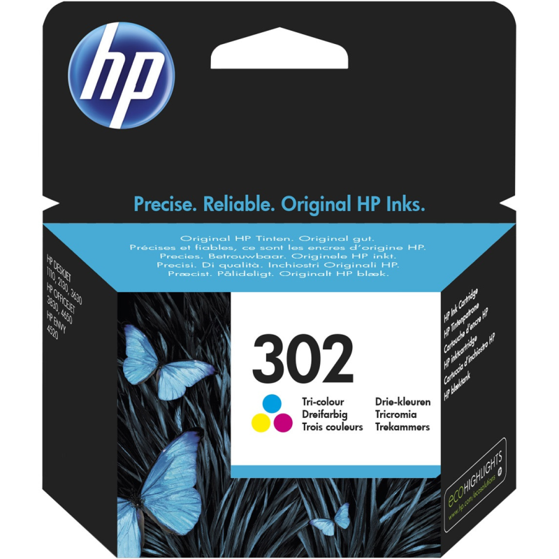 Tusz HP 302 tri-color (F6U65AE)