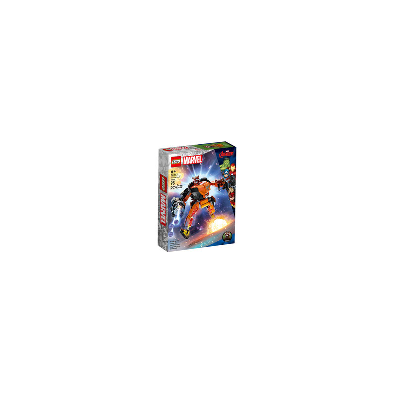 LEGO 76243 Super Heroes - Mechaniczna zbroja Rocketa