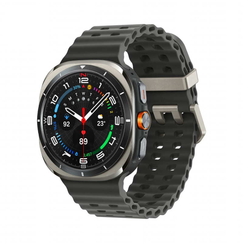 Galaxy Watch Ultra 2025 LTE 47 mm L705 Srebrny SAMSUNG Wear OS Czarno-srebrny
