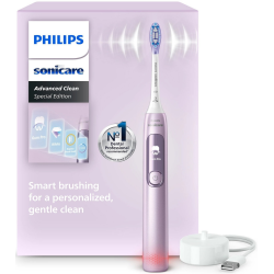 Szczoteczka soniczna PHILIPS Sonicare Advanced Clean HX3792/12 Różowy Różowo-biały (HX3792/12)