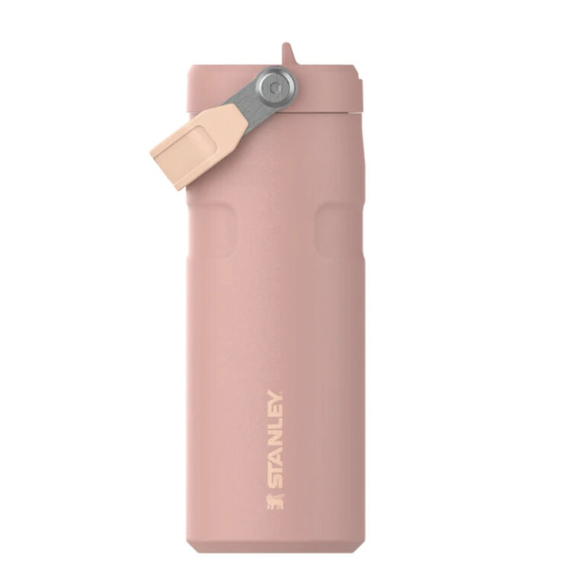 Butelka termiczna Stanley IceFlow Flip Straw 2.0 0.47 L Peach Rose