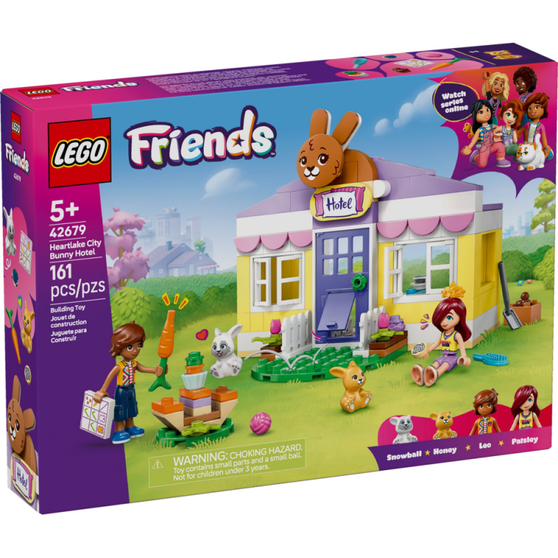 LEGO Friends Hotel dla królików w mieście Heartlake 42679