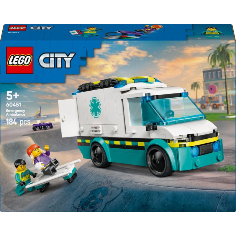 LEGO 60451 CITY - Karetka pogotowia