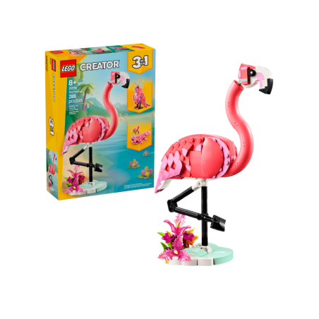 LEGO 31170 CREATOR - Dzikie zwierzę: różowy flaming