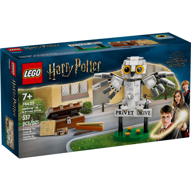 LEGO 76425 HARRY POTTER - Hedwiga z wizytą na ul. Privet Drive 4