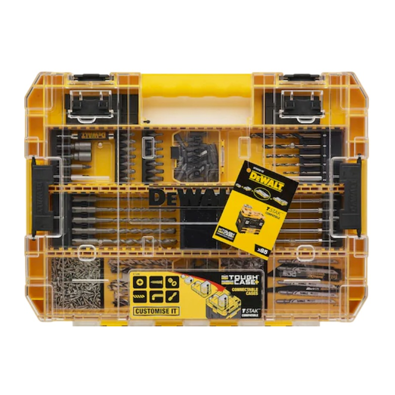 DEWALT Zestaw akcesorii wiertniczych 85 szt.