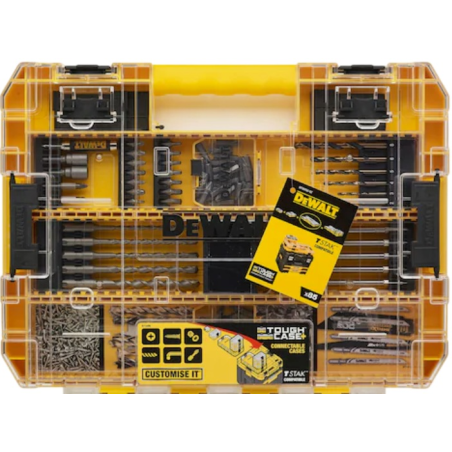 DEWALT Zestaw akcesorii wiertniczych 85 szt.