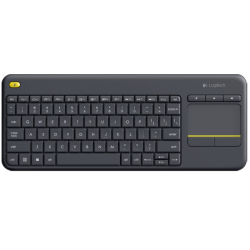 Klawiatura Bezprzewodowa LOGITECH K400 Plus Czarny