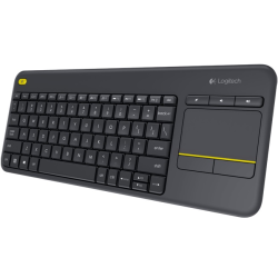 Klawiatura Bezprzewodowa LOGITECH K400 Plus Czarny