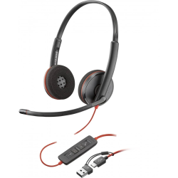 POLY Słuchawki Blackwire 3220 USB-A/C 8X228A6