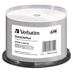 Smartdisk DVD-R, White Thermal Printable, 69831, 4.7GB, 16x, wrap, 100-pack, 12cm, do archiwizacji danych