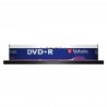 Verbatim DVD+R, Matt Silver, 43498, 4.7GB, 16x, spindle, 10-pack, bez możliwości nadruku, 12cm, do archiwizacji danych