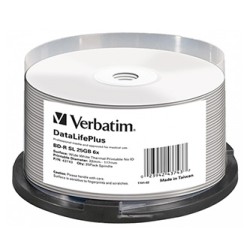 Verbatim BD-R, Single Layer 25GB, spindle, 43743, 6x, 25-pack