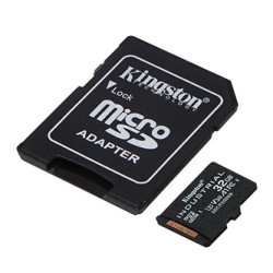 Kingston karta pamięci Industrial C10, 64GB, micro SDxc, SDCIT2/64GB, UHS-I U3 (Class 10), pSLC karta + adapter, V30, A1