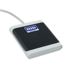Omnikey czytnik USB 2.0, R50250001-GR, karty chipowe, zewnętrzny, biała, złącze USB