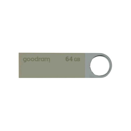 Goodram USB flash disk, USB 2.0, 64GB, UUN2, UUN2, silver, UUN2-0640S0R11