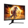 AOC G4 CQ32G4VE monitor komputerowy 81,3 cm (32") 2560 x 1440 px Quad HD LCD Czarny, Szary