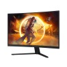 AOC G4 CQ32G4VE monitor komputerowy 81,3 cm (32") 2560 x 1440 px Quad HD LCD Czarny, Szary