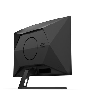 AOC G4 CQ32G4VE monitor komputerowy 81,3 cm (32") 2560 x 1440 px Quad HD LCD Czarny, Szary