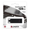 Kingston USB flash disk, USB 3.0, 128GB, DataTraveler 70, czarny, DT70/128GB, USB C