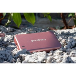 SSD Zewnętrzny Goodram HX200, SSDPR-HX200-1K0-RG, czarny, USB-C, 1TB