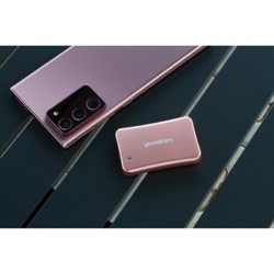 SSD Zewnętrzny Goodram HX200, SSDPR-HX200-1K0-RG, czarny, USB-C, 1TB
