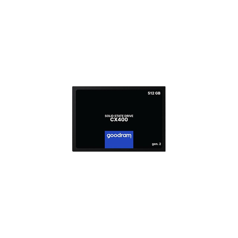 SSD Wewnętrzny Goodram CX400, SSDPR-CX400-512-G2, 512GB, czarna, SATA III