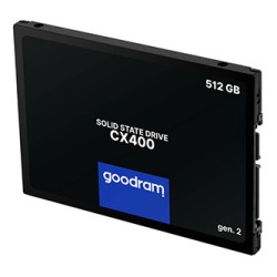 SSD Wewnętrzny Goodram CX400, SSDPR-CX400-512-G2, 512GB, czarna, SATA III
