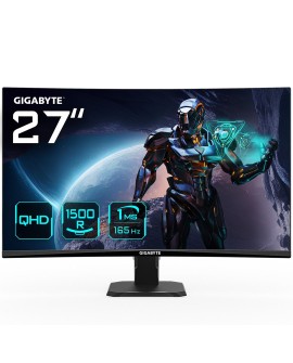 Monitor gamingowy Gigabyte GS27QC EK1 27" VA FHD 2560 x 1440 16:9 1 ms 250 cd/m2 Czarny Ilość portów HDMI 2 170 Hz