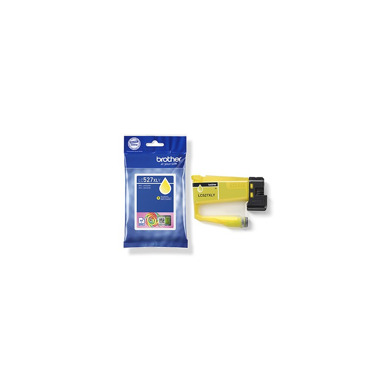 Brother oryginalny ink / tusz LC-527XLY, yellow, 2000s